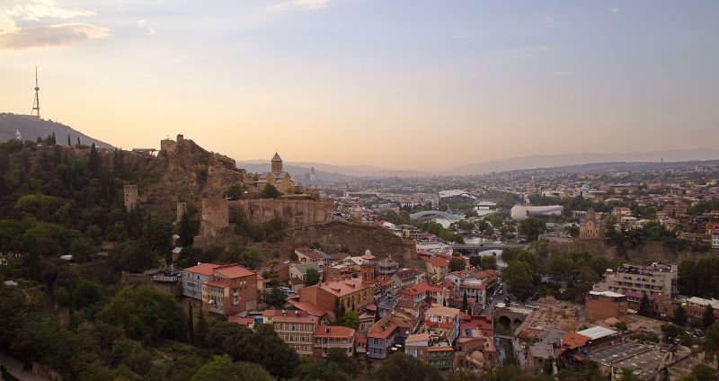 File:Tbilisi-Georgia-View on historical neighborhoods from a hill.jpg